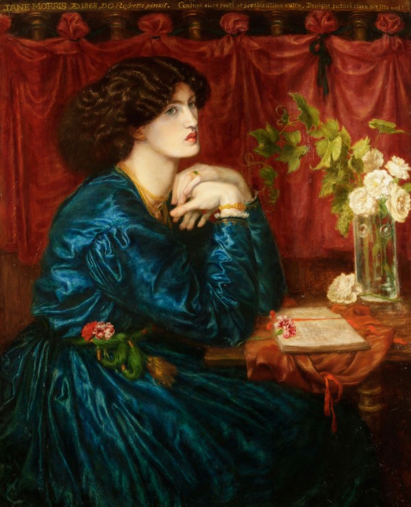 Jane Morris by Dante Gabriel Rossetti